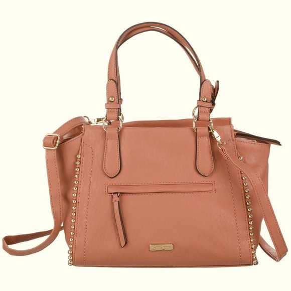 Jessica Simpson
Camille Faux Leather Satchel - Tan - Picture 1 of 8